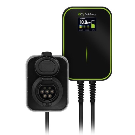Green Cell nabíječka Wallbox GC EV PowerBox, 22kW RFID, typ 2 pro elektrická a Plug-In Hybrid vozidla