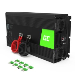 Měnič Green Cell® 12V na 230V čistá sinusoida 1500W