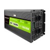 Green Cell PowerInverter LCD 48V 5000W/10000W měnič napětí do auta s displejem - čistá sinusová křivka