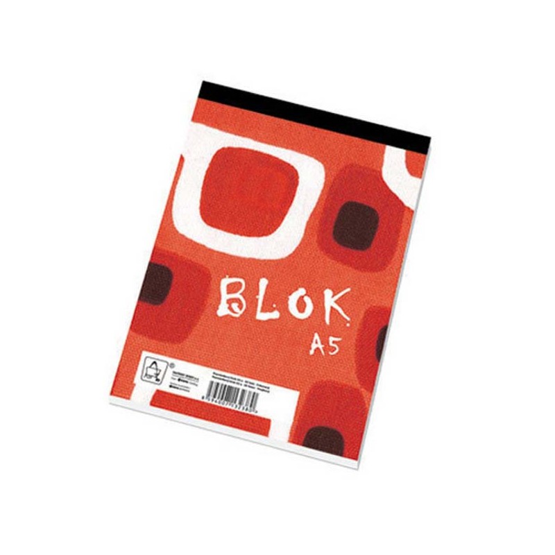 Blok linkovaný, A5, 50listů,poznámkový