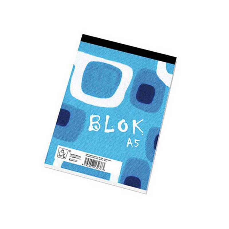 Blok čistý, A5, 50listů,poznámkový