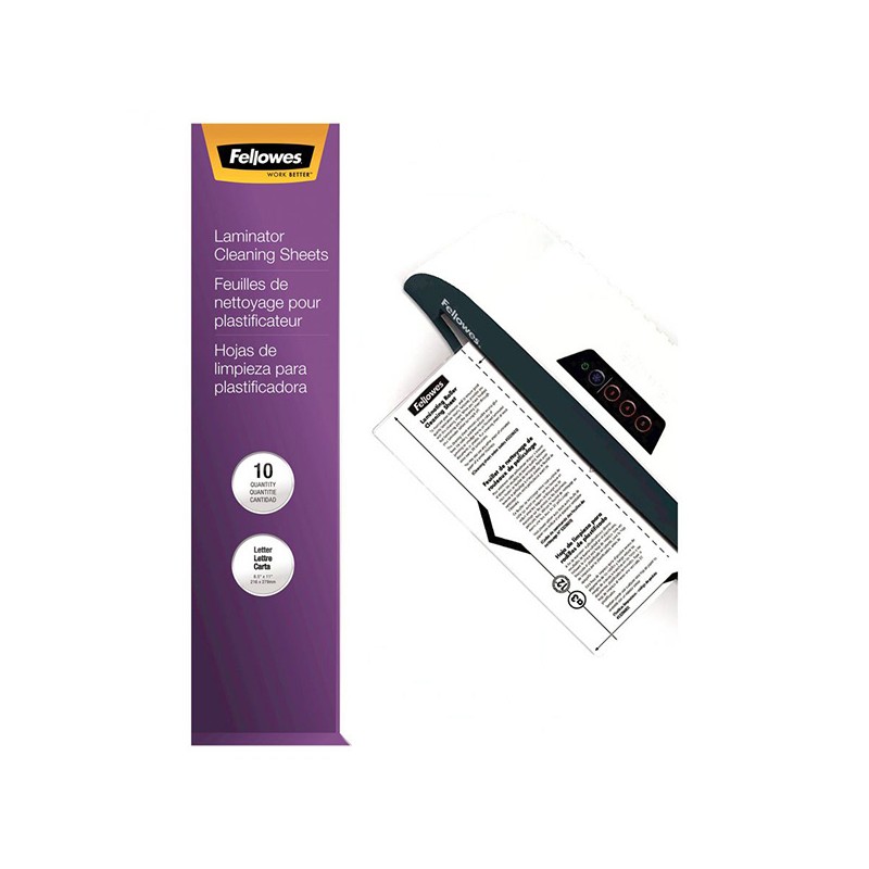 Fellowes čistící listy pro laminátory, A4 i A3mm, 10ks