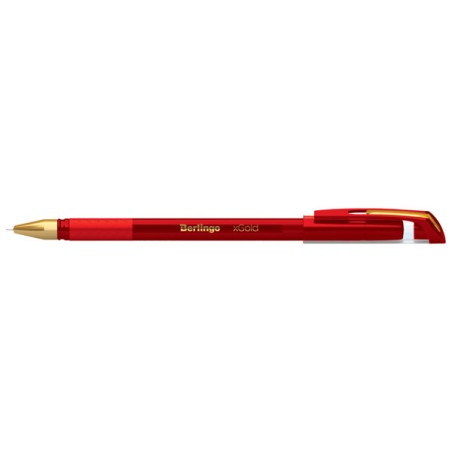 Berlingo, pero kuličkové, červené, 12ks, 0.7mm, XGOLD