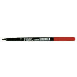 Centropen, popisovač 2536, červený, 12ks, 1mm, alkoholová báze, cena za 1ks