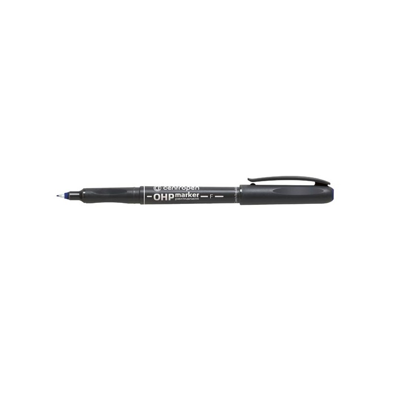 Centropen, marker 2636, modrý, 10ks, 0.6mm, alkoholová báze, cena za 1ks