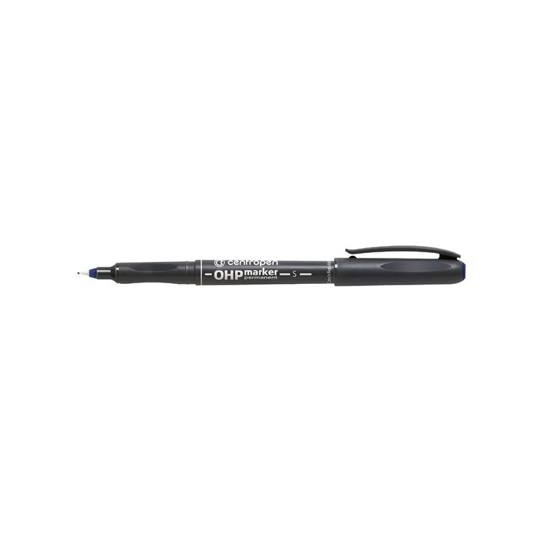 Centropen, marker 2634, modrý, 10ks, 0.3mm, alkoholová báze, cena za 1ks