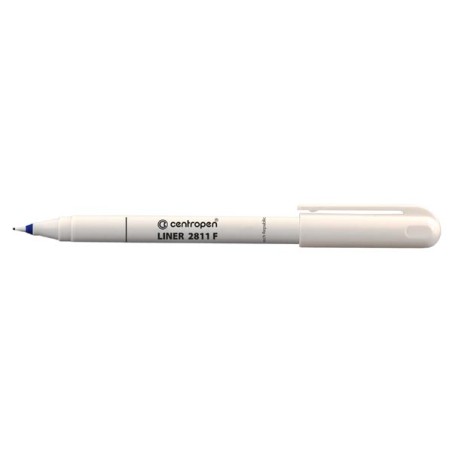 Centropen, liner 2811, modrý, 10ks, 0.3mm, plastový hrot, cena za 1ks