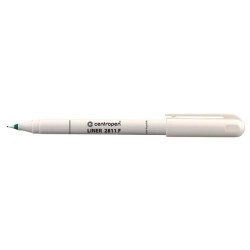 Centropen, liner 2811, zelený, 10ks, 0.3mm, plastový hrot, cena za 1ks