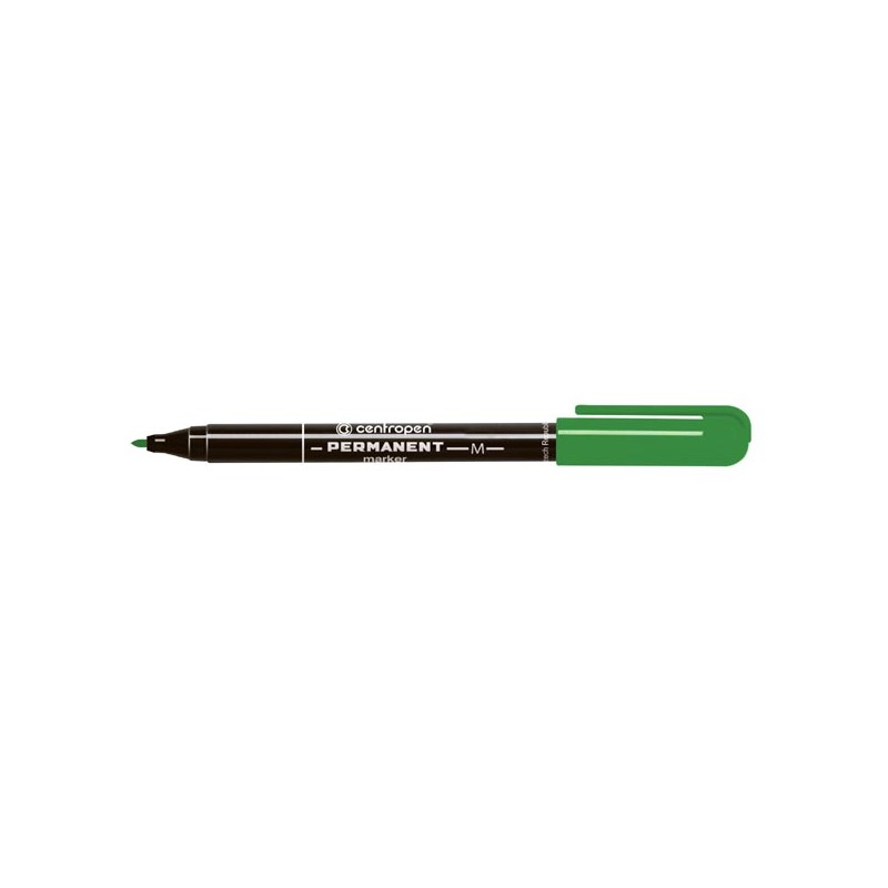 Centropen, marker 2846, zelený, 10ks, 1mm, alkoholová báze, cena za 1ks