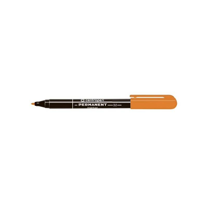 Centropen, marker 2846, oranžový, 10ks, 1mm, alkoholová báze, cena za 1ks