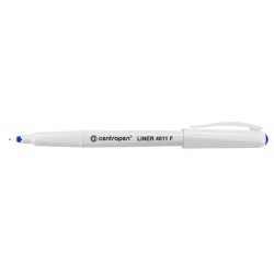 Centropen, liner 4611, modrý, 10ks, 0.3mm, jemný plastový hrot, cena za 1ks