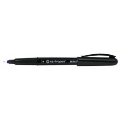 Centropen, marker 4616, modrý, 10ks, 0.6mm, alkoholová báze. CD/DVD marker, cena za 1ks