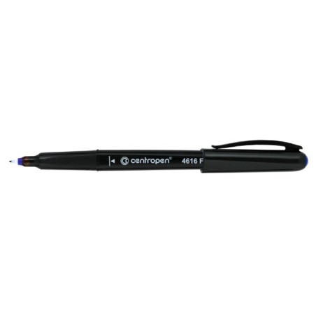 Centropen, marker 4616, modrý, 10ks, 0.6mm, alkoholová báze. CD/DVD marker, cena za 1ks