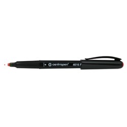 Centropen, marker 4616, červený, 10ks, 0.6mm, alkoholová báze. CD/DVD marker, cena za 1ks