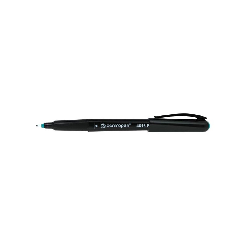 Centropen, marker 4616, zelený, 10ks, 0.6mm, alkoholová báze. CD/DVD marker, cena za 1ks