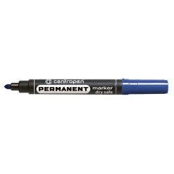 Centropen, marker 8510, modrý, 10ks, 2.5mm, alkoholová báze, cena za 1ks
