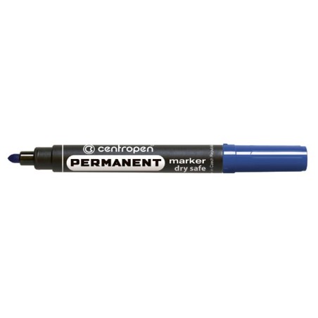 Centropen, marker 8510, modrý, 10ks, 2.5mm, alkoholová báze, cena za 1ks
