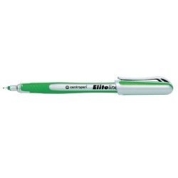 Centropen, liner 4721, zelený, 10ks, 0.3mm, jemný plastový hrot v kovové objímce, cena za 1ks