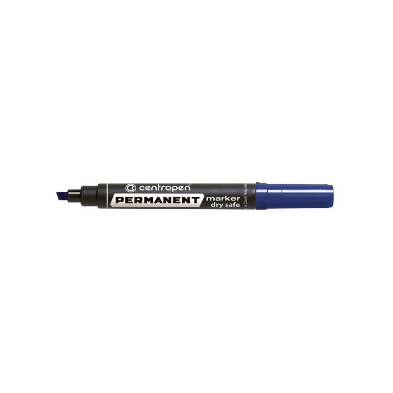 Centropen, marker 8516, modrý, 10ks, 2.5mm, alkoholová báze, cena za 1ks