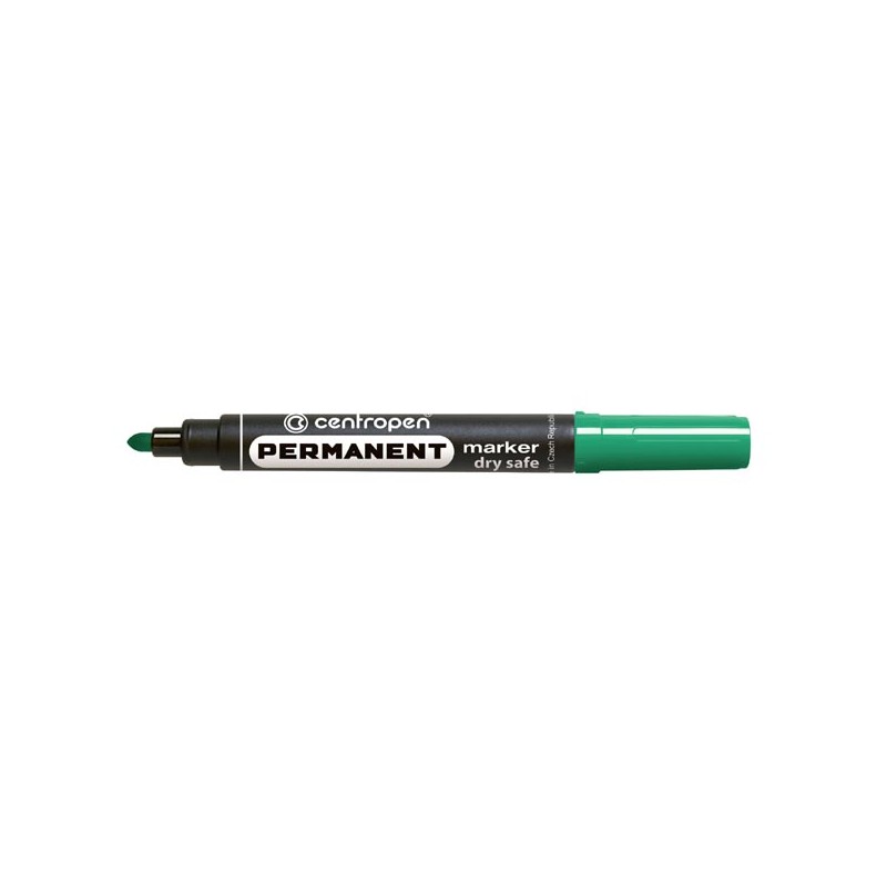 Centropen, marker 8510, zelený, 10ks, 2.5mm, alkoholová báze, cena za 1ks
