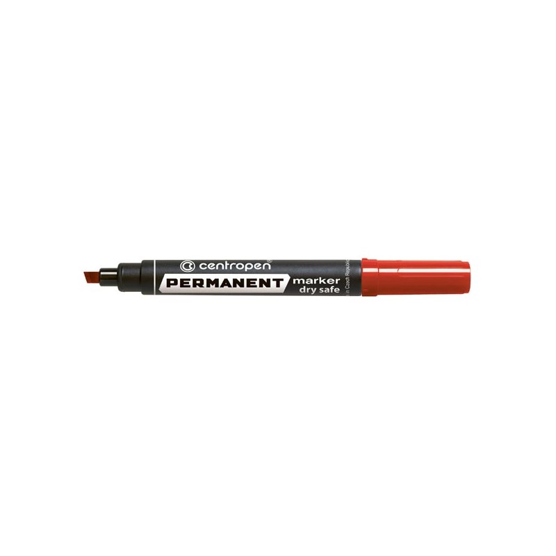 Centropen, marker 8516, červený, 10ks, 2.5mm, alkoholová báze, cena za 1ks