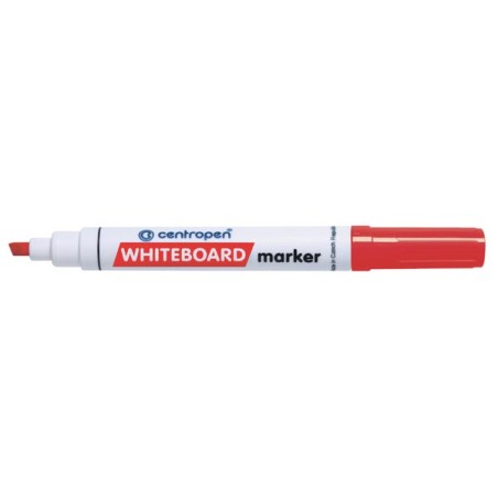Centropen, whiteboard marker 8569, červený, 10ks, 1-4,5mm, alkoholová báze, cena za 1ks