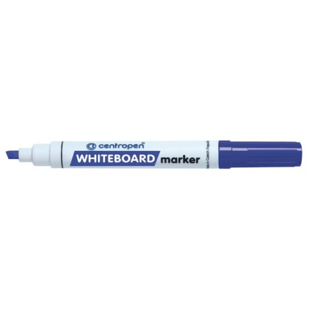 Centropen, whiteboard marker 8569, modrý, 10ks, 1-4,5mm, alkoholová báze, cena za 1ks