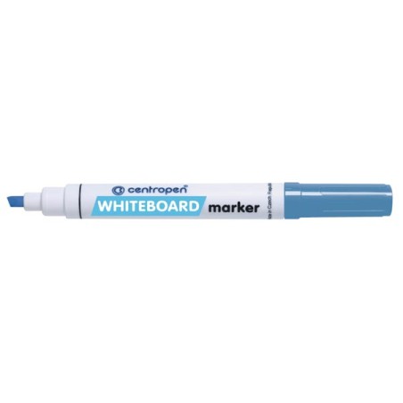 Centropen, whiteboard marker 8569, světle modrý, 10ks, 1-4,5mm, alkoholová báze, cena za 1ks