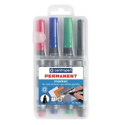 Centropen, marker 8576, color, 4ks, 1-4,6mm, alkoholová báze