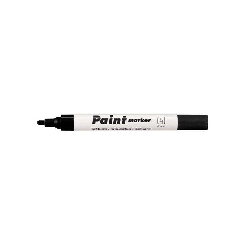 Centropen, marker 9100, černý, 10ks, 5mm, světlostálý, neobsahuje toluen/xylen, cena za 1ks