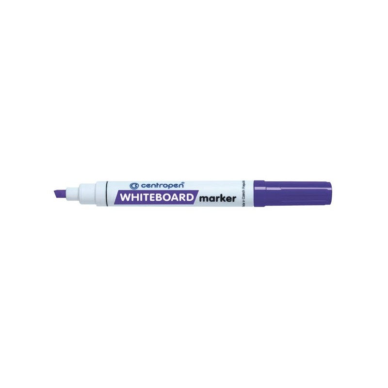 Centropen, whiteboard marker 8569, fialový, 10ks, 1-4,5mm, alkoholová báze, cena za 1ks