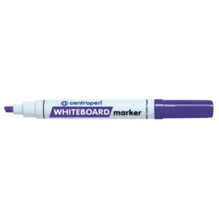Centropen, whiteboard marker 8569, fialový, 10ks, 1-4,5mm, alkoholová báze, cena za 1ks