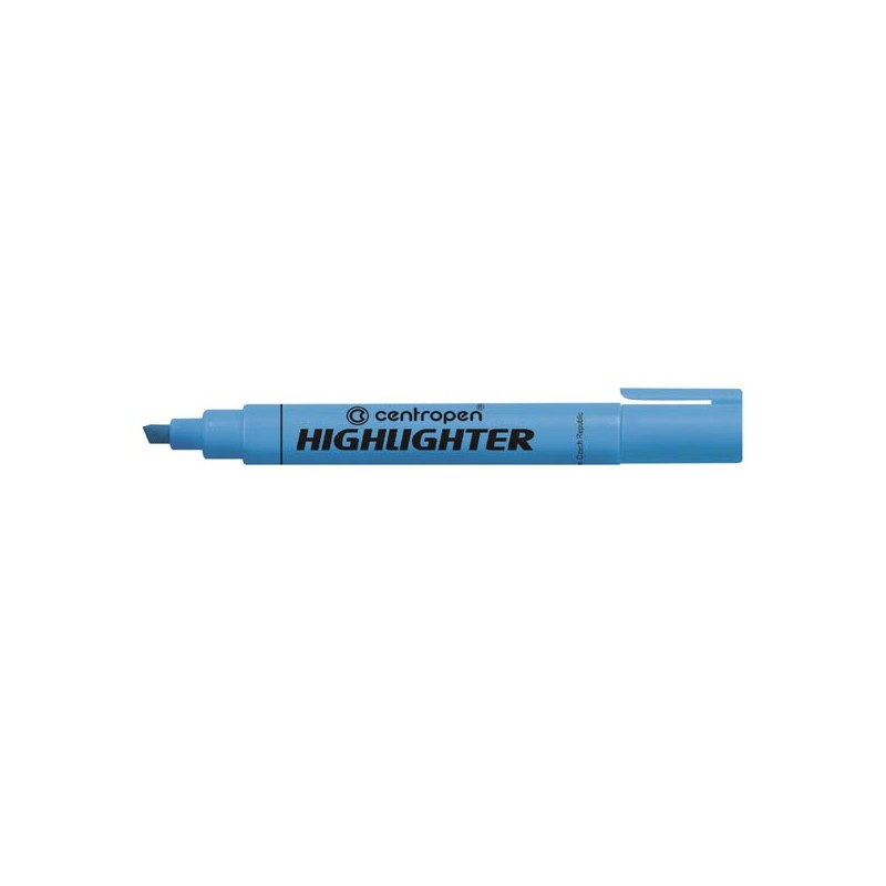 Centropen, zvýrazňovač 8852, modrý, 10ks, 1-4,6mm, cena za 1ks