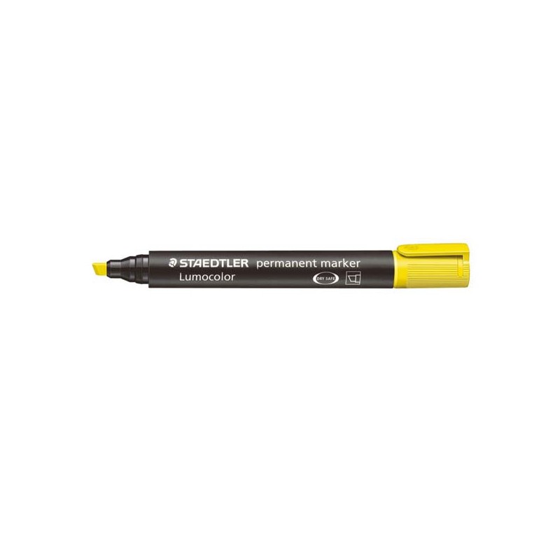 Popisovač 350, žlutý, otěruvzdorný, šíře stopy 2-5mm, DOPRODEJ