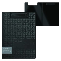 Skládací desky s klipem A4 černé, 1ks, Berlingo, Double Black