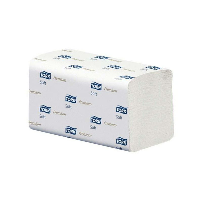 Papírový ručník ZZ, 230 x 230mm, 2550ks, dvouvrstvý