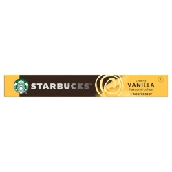 Kávové kapsle Starbucks Nespresso LIGHT (BLONDE) ROAST, CREAMY VANILLA, 12x10 kapslí, velkoobchodní balení karton