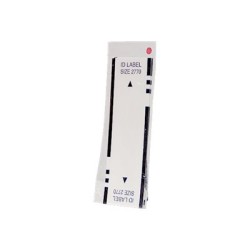 Štítky pro razítka Brother, ID2770, 27x70mm, 12ks, s průhlednou krytkou