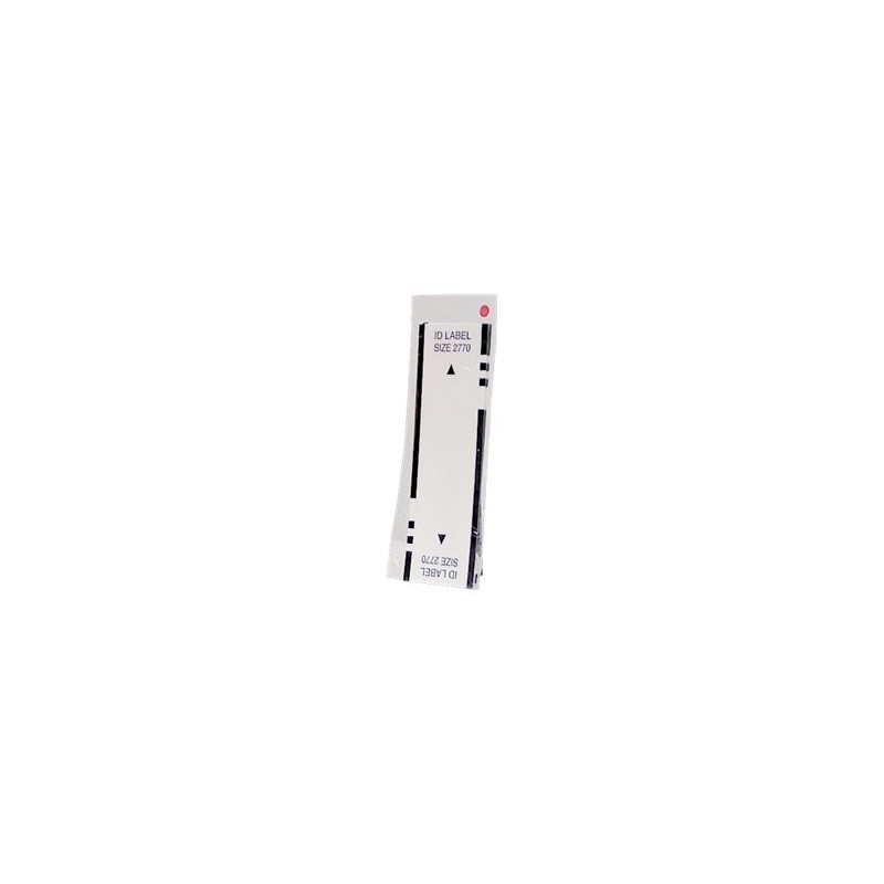 Štítky pro razítka Brother, ID2770, 27x70mm, 12ks, s průhlednou krytkou