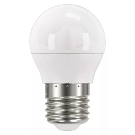 LED žárovka EMOS Lighting E27, 220-240V, 5W, 470lm, 4000k, neutrální bilá, 30000h, Mini Globe 45x74mm