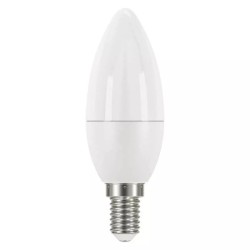 LED žárovka EMOS Lighting E14, 220-240V, 5W, 470lm, 2700k, teplá bílá, 30000h, Classic Candle 102x35x35mm