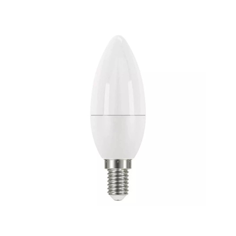 LED žárovka EMOS Lighting E14, 220-240V, 5W, 470lm, 4000k, neutrální bílá, 30000h, Classic Candle 35x102mm