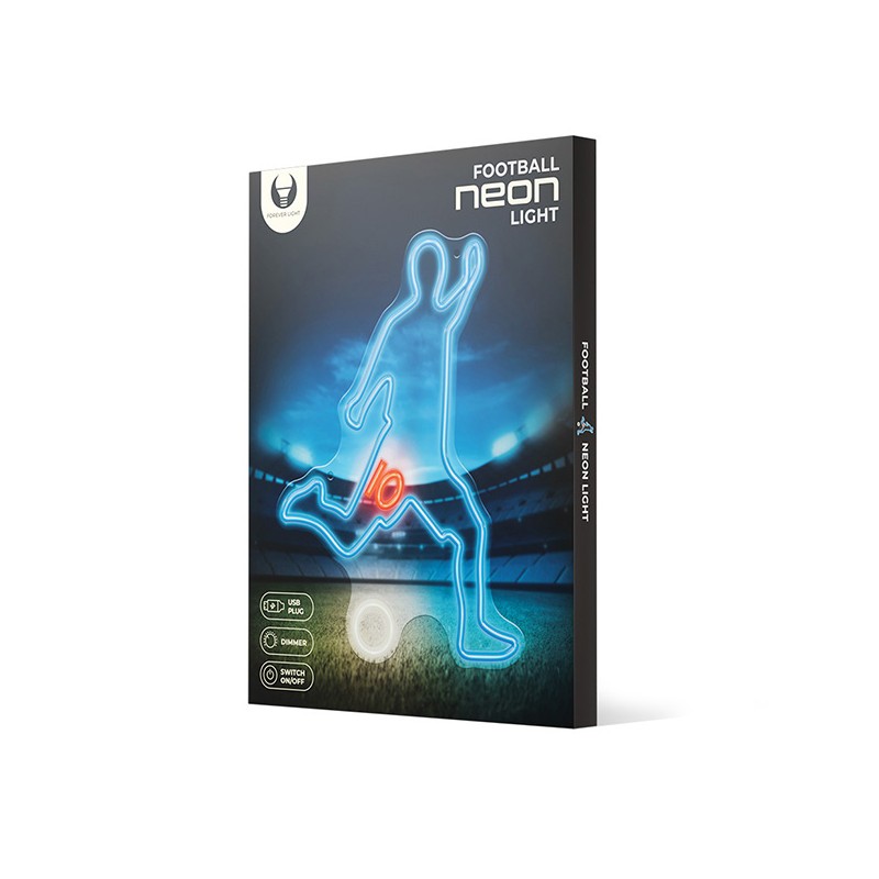 Neon PLEXI LED FOOTBALLER multicolor FPNE31 Forever Light