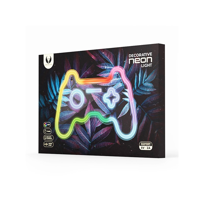 Neon LED RGB LOVE FLRN01 + RC Forever Light RTV200004