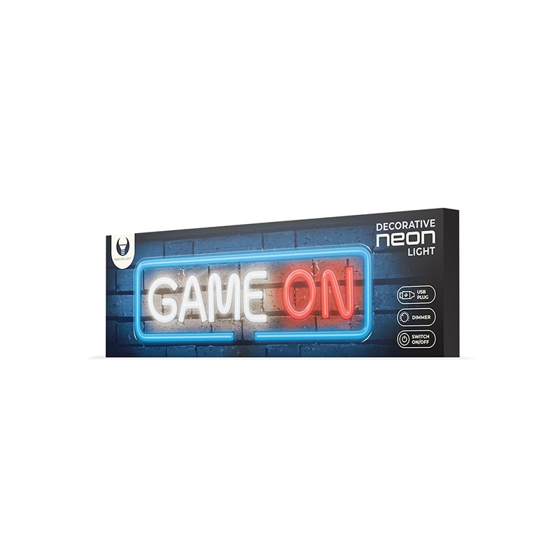 Neon PLEXI LED GAME ON multicolor FPNE23 Forever Light
