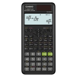 Casio Kalkulačka FX 85 ES Plus E2, černá, školní, s duálním napájením