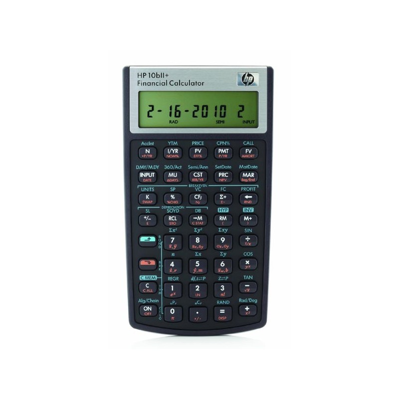 HP Kalkulačka NW239AA, černá, finanční