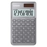 Casio Kalkulačka SL 1000 SC GY, stříbrná, kapesní, desetimístná
