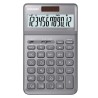 Casio Kalkulačka JW 200 SC GY, šedá, stolní, dvanáctimístná