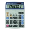 Sharp Kalkulačka EL-2125C, šedá, stolní, dvanáctimístná